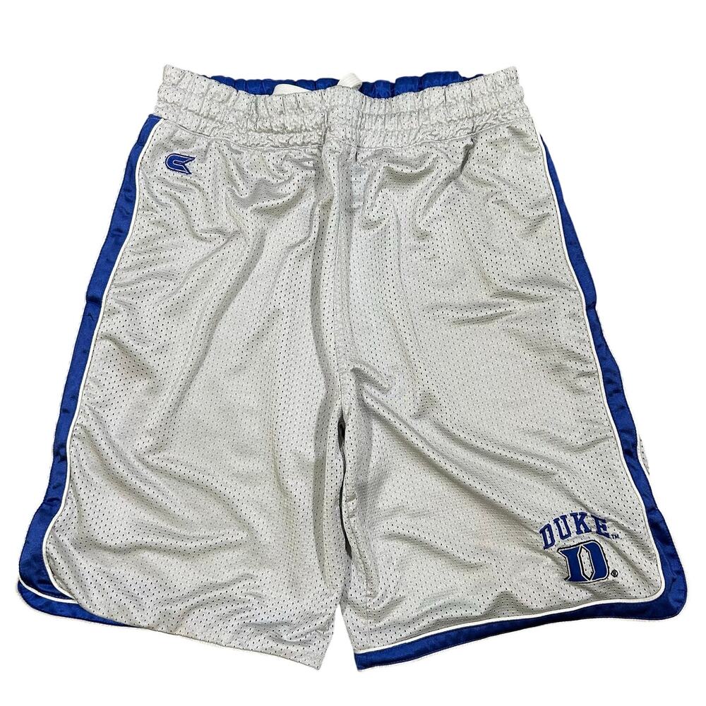 Vintage Y2K Duke University Basketball Shorts Men’s Medium Mesh Athletic Baggy